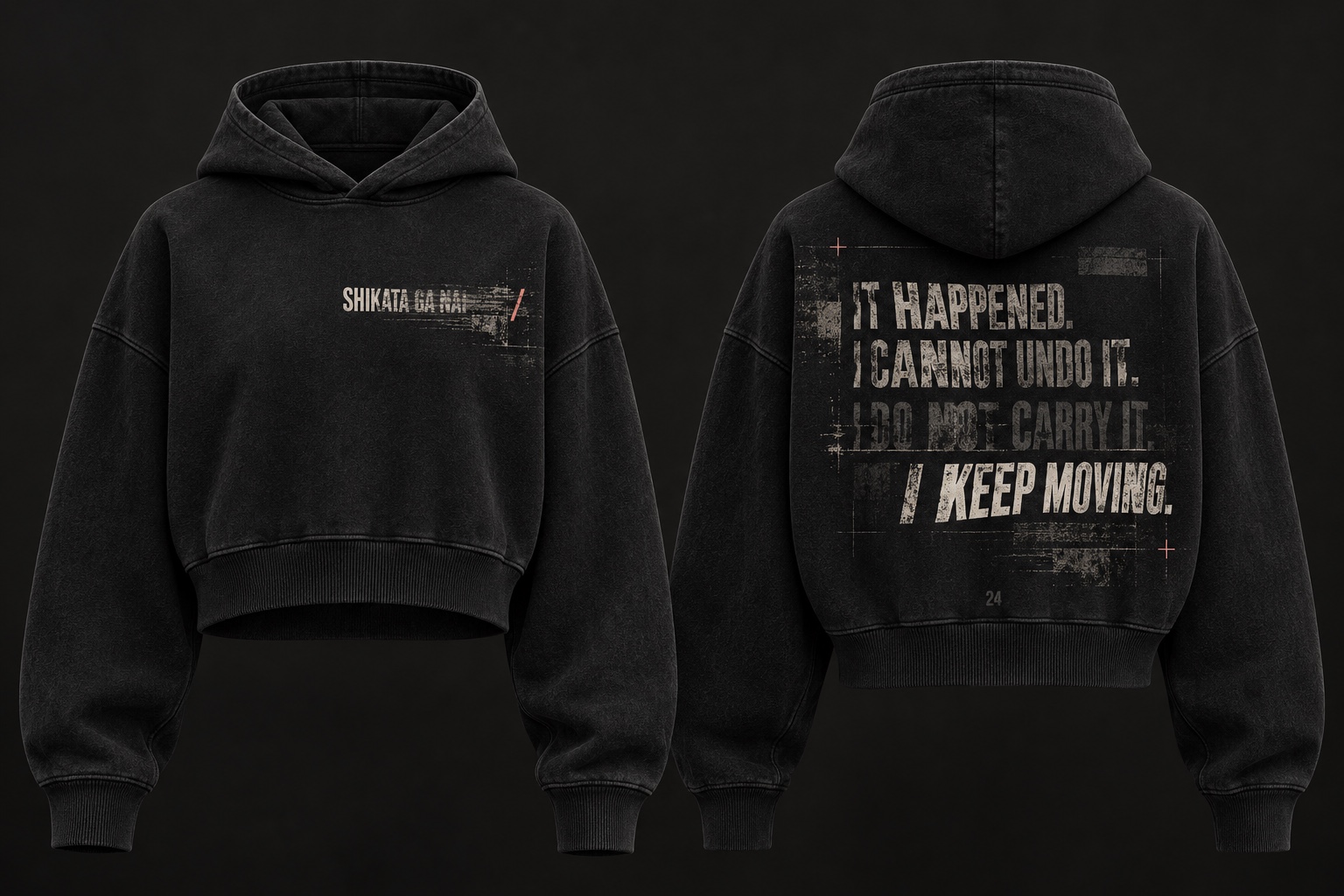 Preserving Forward Cropped Hoodie